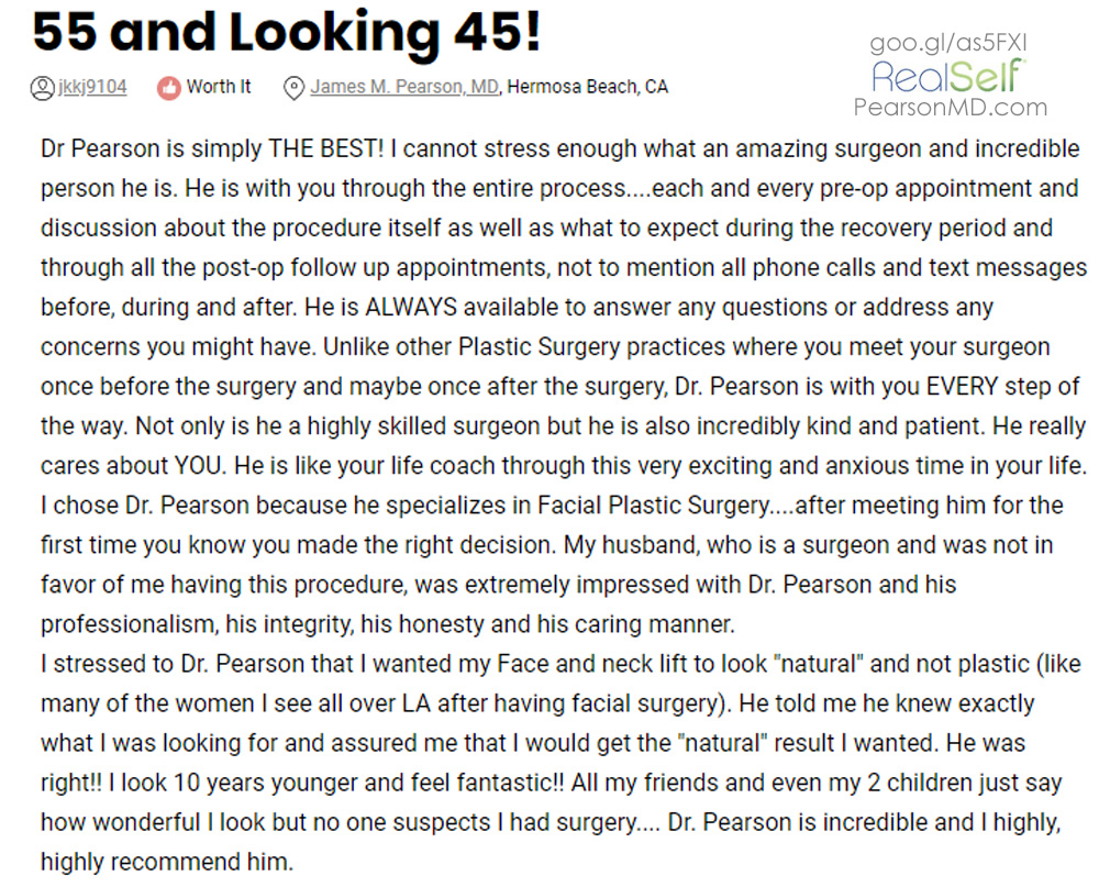Facelift Specialist Dr. Pearson